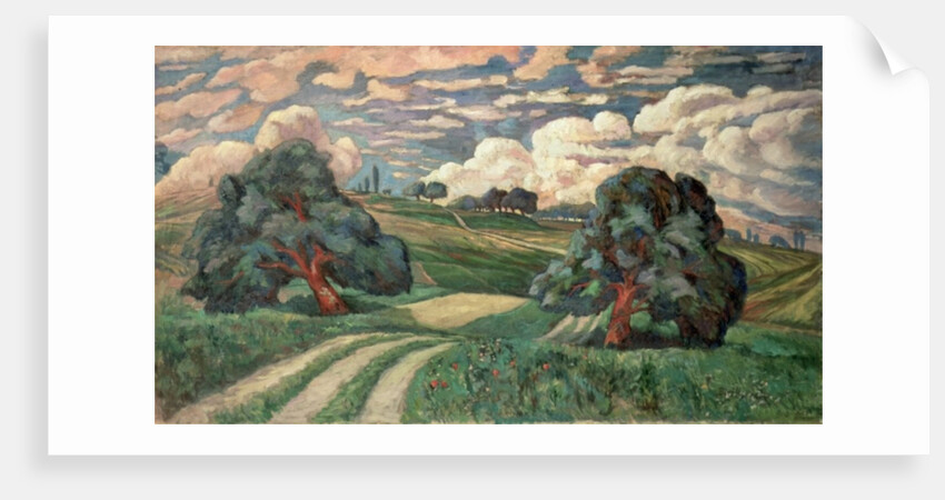 Fauve Landscape by Carl-Edvard Diriks