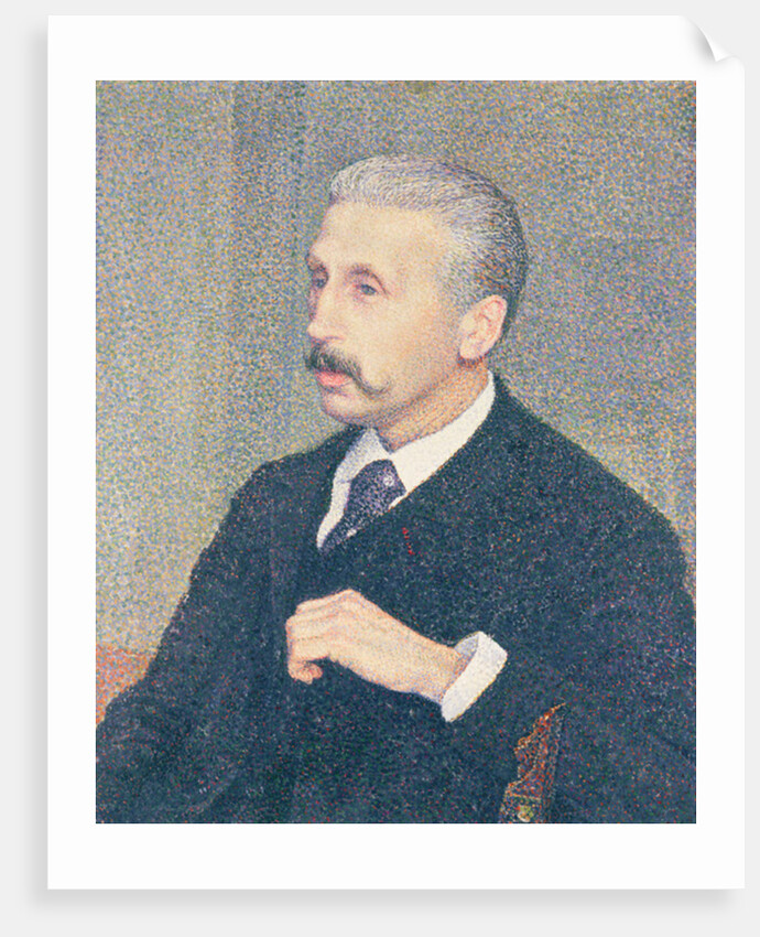 Portrait of Auguste Descamps, the painter's uncle by Theo van Rysselberghe