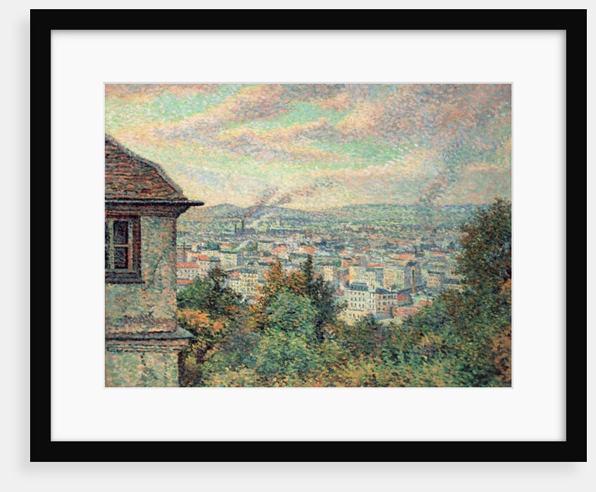 Paris, View of Montmartre by Maximilien Luce