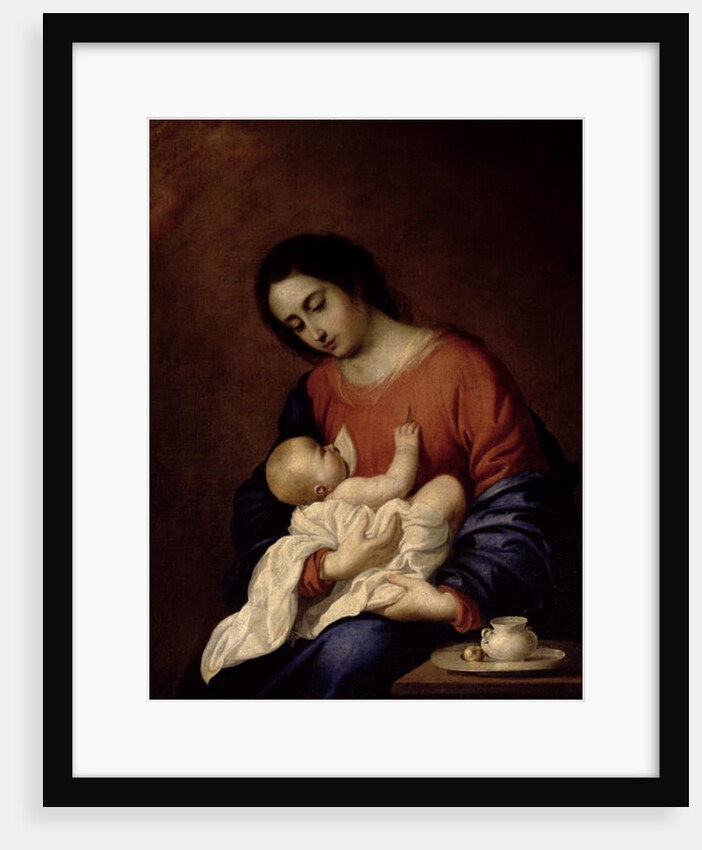 Virgin and Child, 1658 by Francisco de Zurbaran