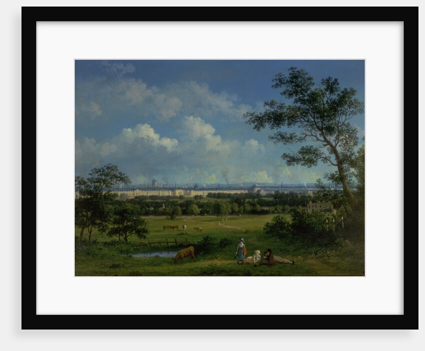 A View of Regent's Park and the Colosseum from Primrose Hill, 1832 by John Knox