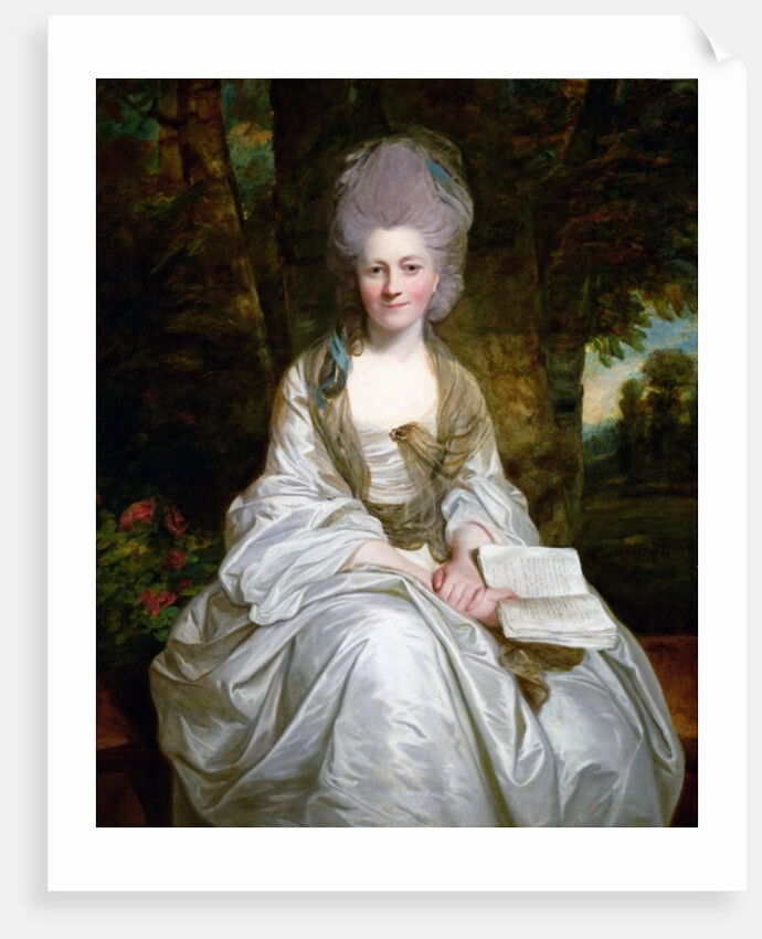 A Portrait of Dorothy Vaughan, Countess of Lisburne, c.1777 by Joshua Reynolds