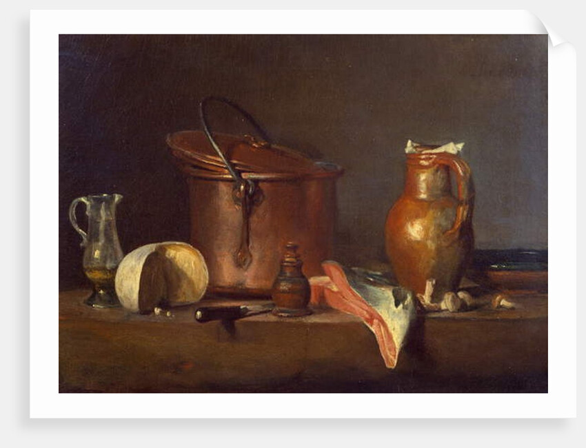Still Life with Salmon, c.1730 by Jean-Baptiste Simeon Chardin