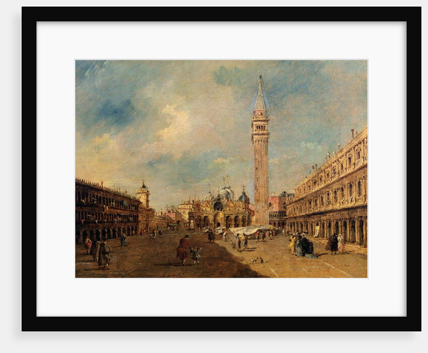 Piazza San Marco, c.1780 by Francesco Guardi