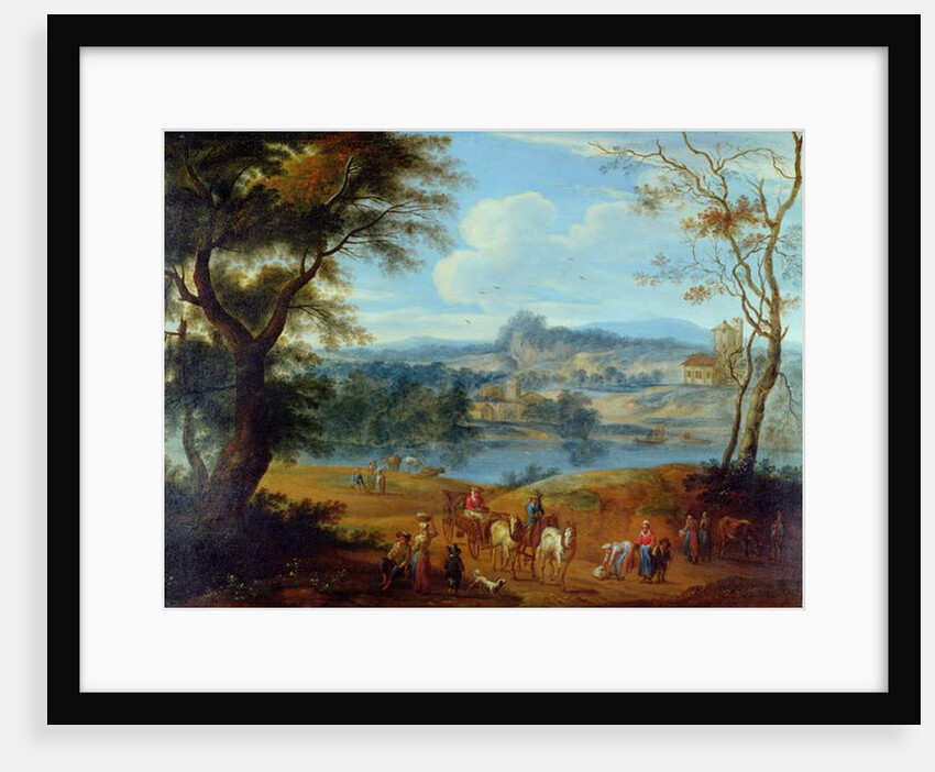Landscape, c.1700 by Jan Peter van the Elder Bredael