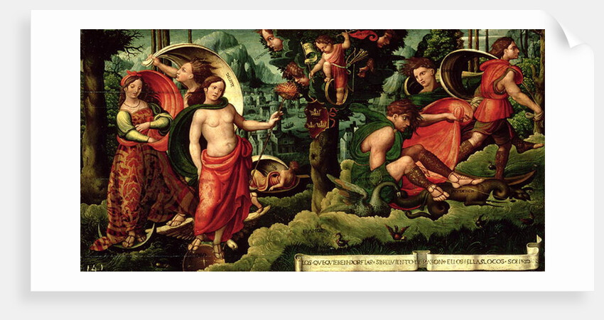 Allegory of Human Passions by Alcira Master