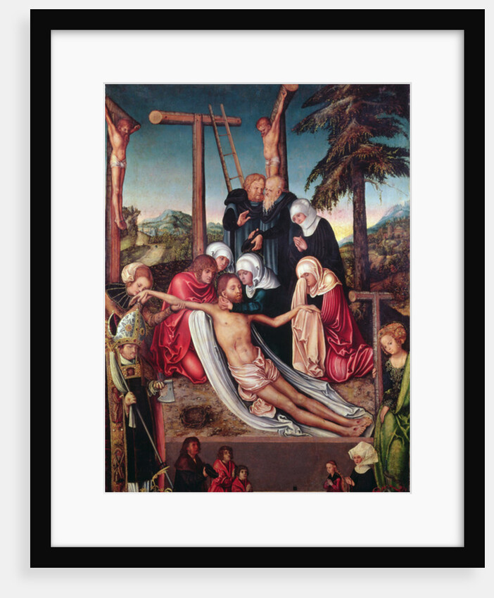 The Lamentation Over the Dead Christ by Lucas the Elder Cranach