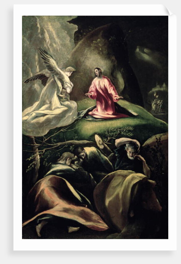 The Agony in the Garden by El (1541-1614) Greco