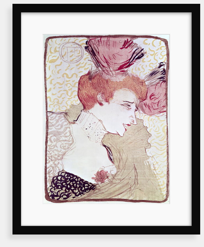 Portrait of Marcelle Lendor, 1895 by Henri de Toulouse-Lautrec