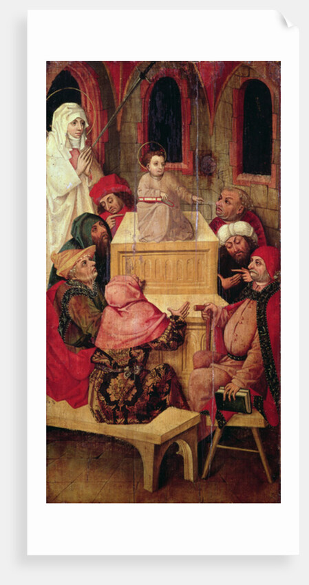 The Twelve Year Old Jesus in the Temple by Second Master of Aranyosmarot