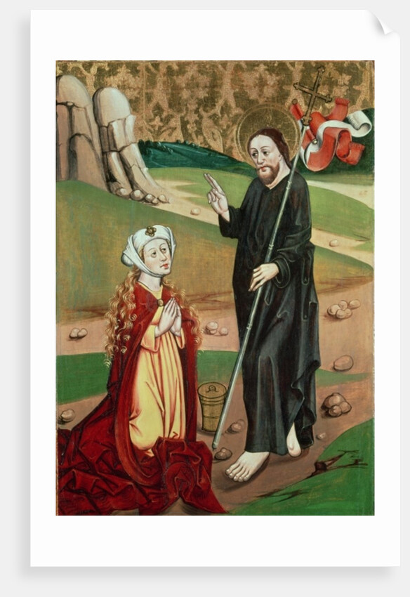 Christ Appears to Mary Magdalene by Master of Janosret