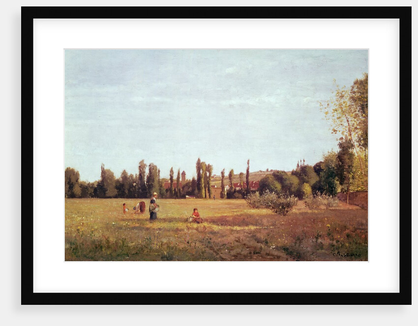 La Varenne de St. Hilaire, 1863 by Camille Pissarro