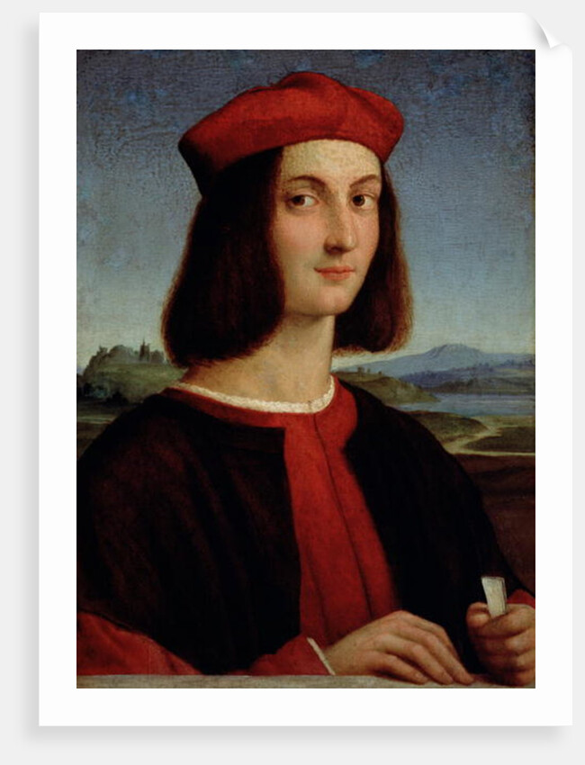Portrait of the Young Pietro Bembo, 1504-6 by Raphael