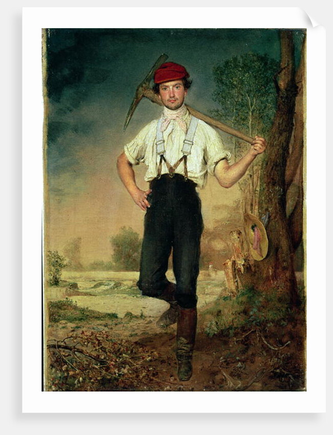 Worker, 1848 by Johann Baptist Reiter