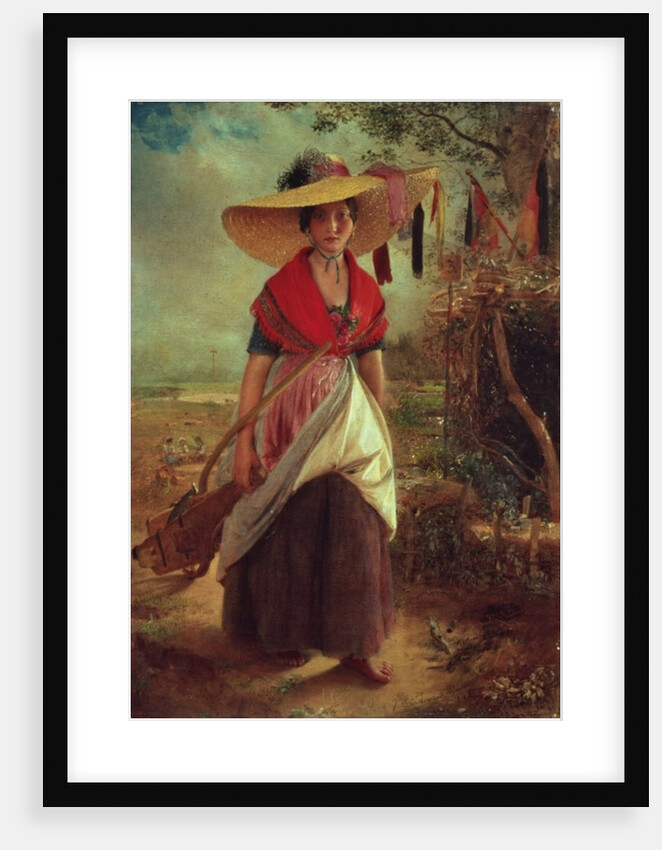 Working Girl, 1848 by Johann Baptist Reiter