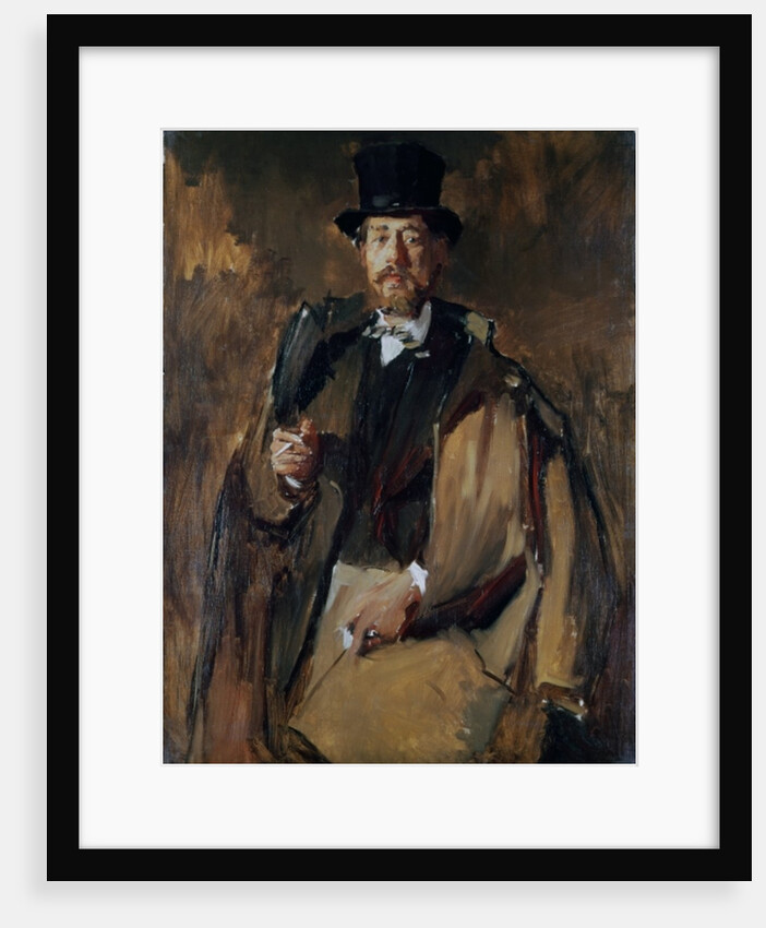 Portrait of Pal Szinyei Merse by Wilhelm Maria Hubertus Leibl