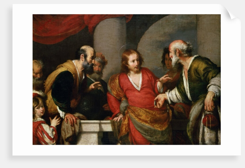 Tribute Money, c.1631 by Bernardo Strozzi