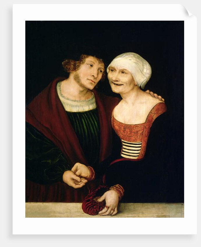 The Infatuated Old Woman by Lucas the Elder Cranach