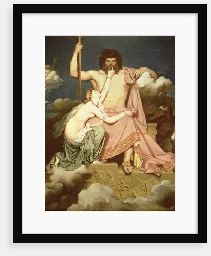 Jupiter and Thetis, 1811 by Jean Auguste Dominique Ingres