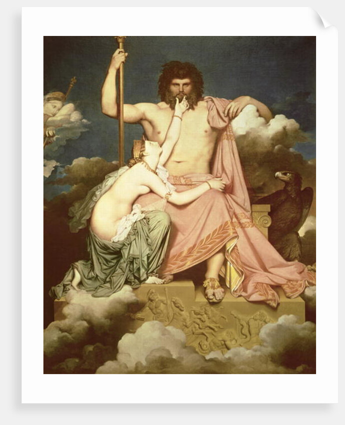 Jupiter and Thetis, 1811 by Jean Auguste Dominique Ingres