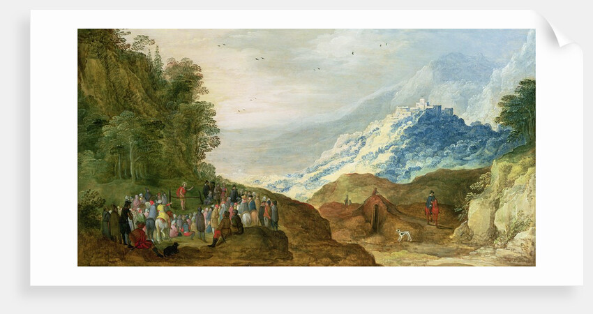 The Sermon on the Mount by Joos or Josse de The Younger Momper
