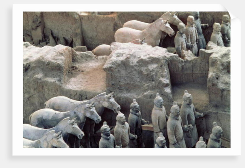 Terracotta Army, Qin Dynasty, 210 BC by Chinese School