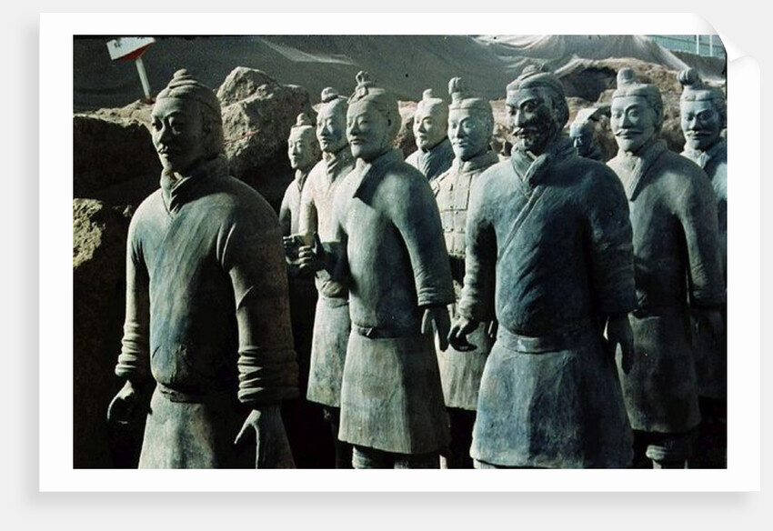 Terracotta Army, Qin Dynasty, 210 BC; warriors by Anonymous