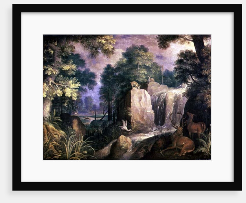 Landscape with Cliffs by Roelandt Jacobsz. Savery