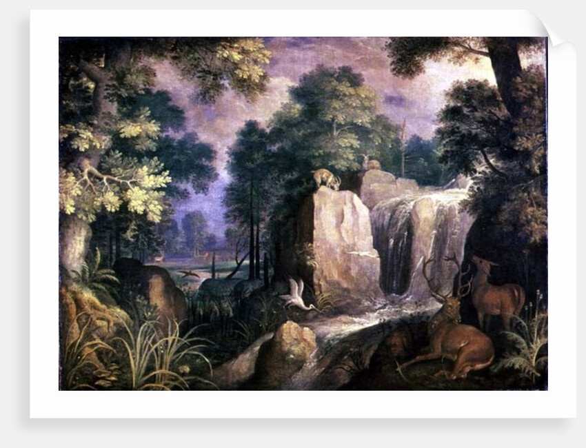 Landscape with Cliffs by Roelandt Jacobsz. Savery