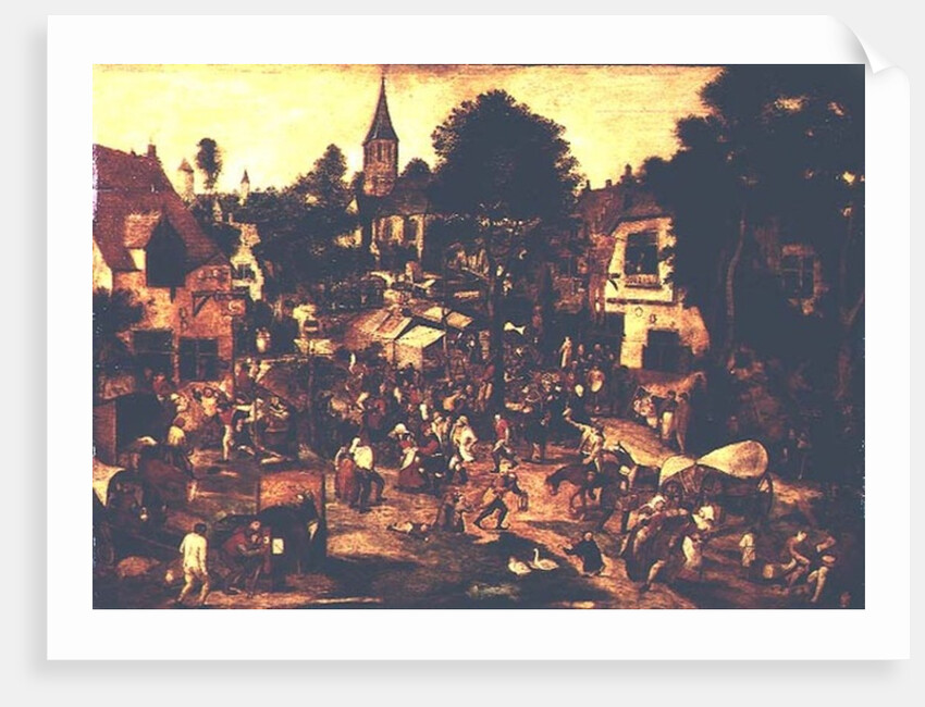 The Village Fair by Pieter the Younger Brueghel