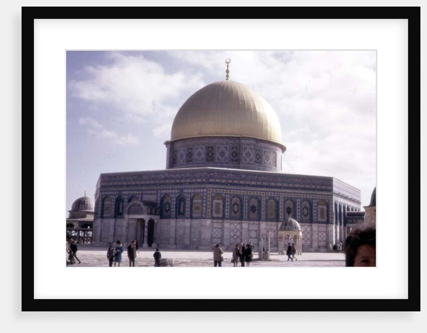 The Dome of the Rock, built AD 692 by Islamic School
