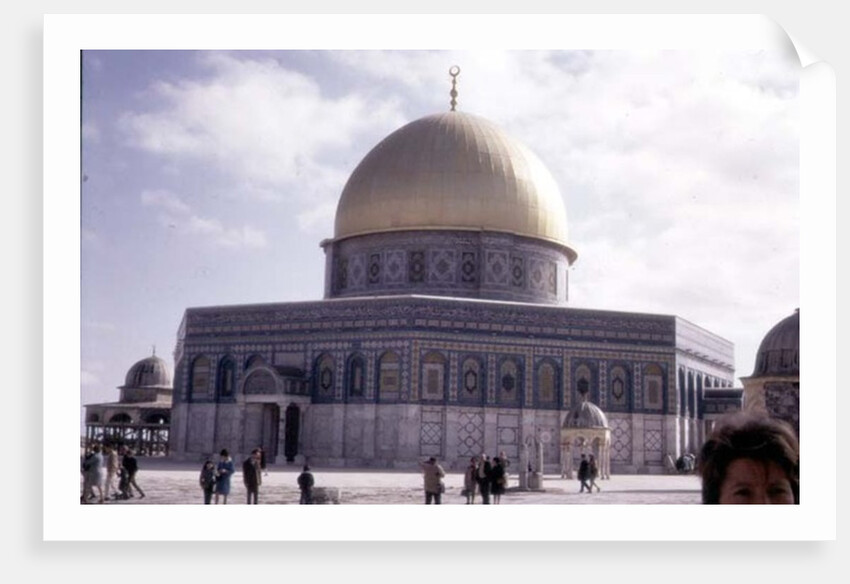 The Dome of the Rock, built AD 692 by Islamic School