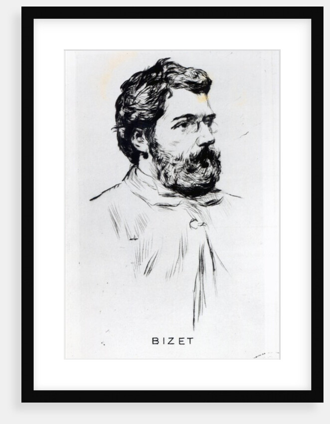 Portrait of Georges Bizet, 1900 by Etienne Carjat