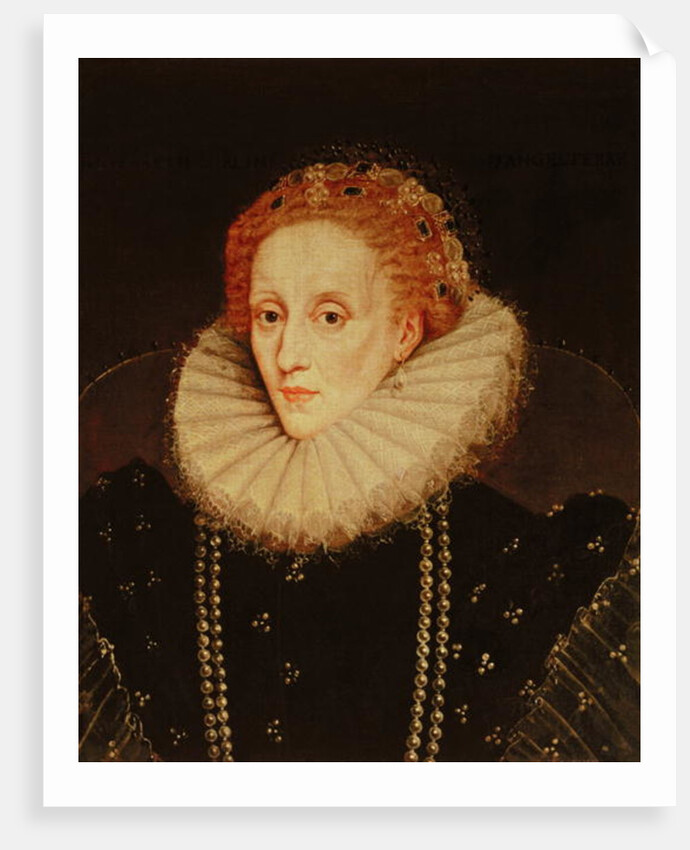 Portrait of Queen Elizabeth I by Marcus the Younger Gheeraerts