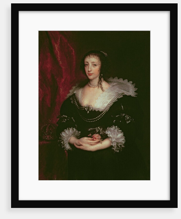 Queen Henrietta Maria, Queen consort of Charles I of England, 1632 by Anthony van Dyck