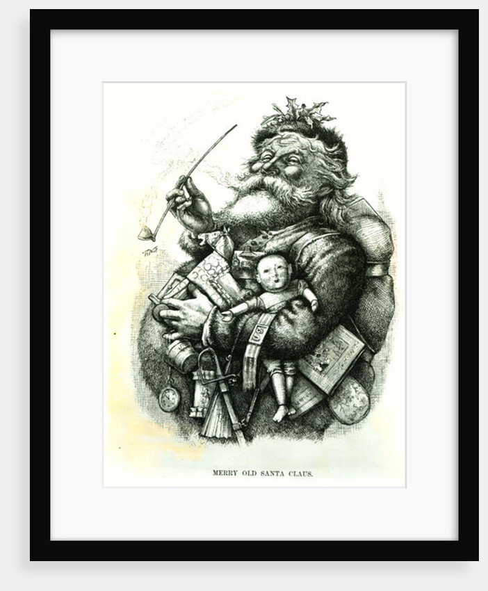 Merry Old Santa Claus by Thomas Nast