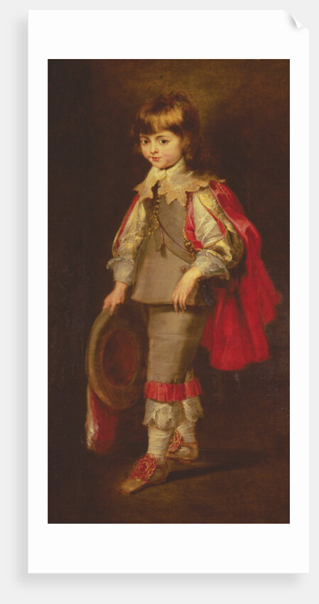 Portrait of the artist's son by Peter Paul Rubens