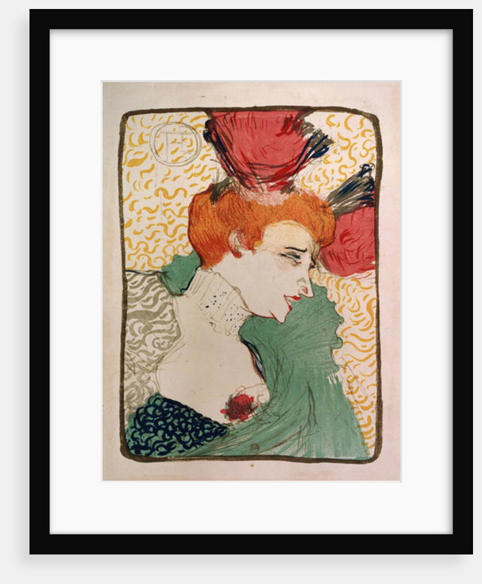 Mademoiselle Marcelle Lender, 1895 by Henri de Toulouse-Lautrec