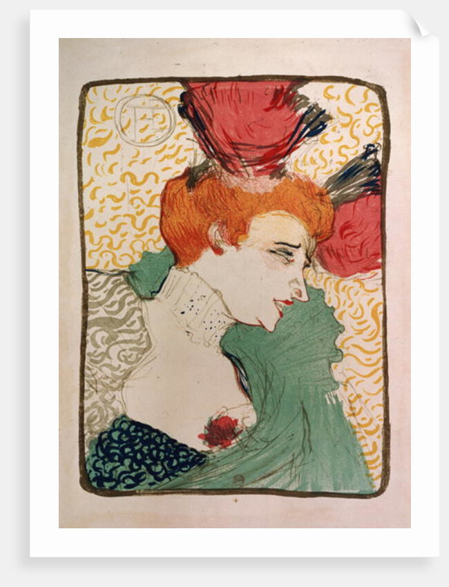 Mademoiselle Marcelle Lender, 1895 by Henri de Toulouse-Lautrec