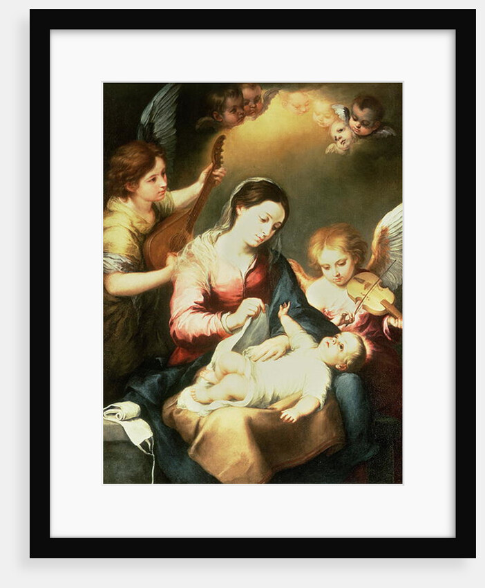 Virgin of the Swaddling Clothes by Bartolome Esteban Murillo