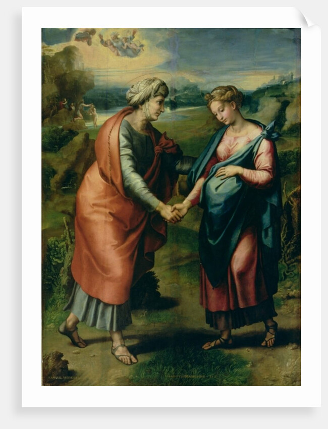 The Visitation by Raphael (1483-1520)