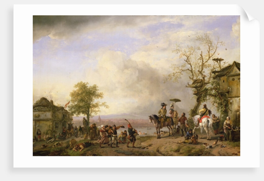 The Peasant Wedding by Fritz van der Venne