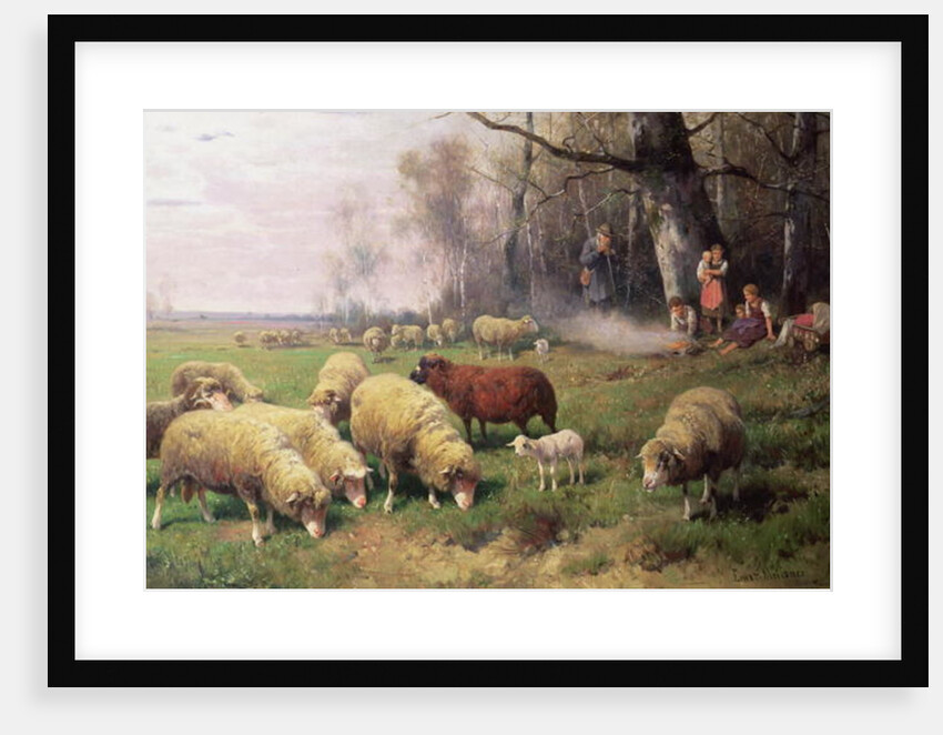 The Shepherd's Family by Adolf Ernst Meissner