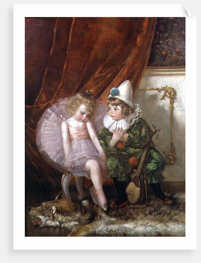 Pierrot and Pierrette by Edmond Louyot