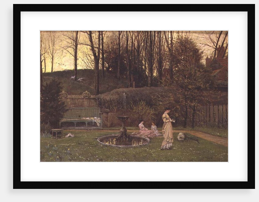 Lady Reading a Letter by John Fulleylove
