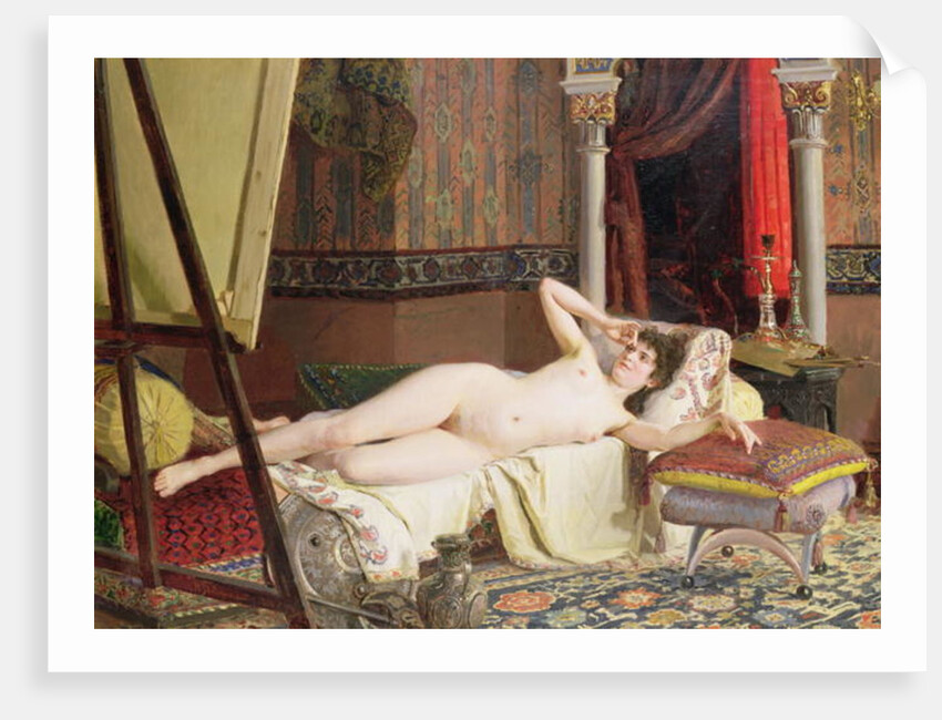 The Artist's Model by Nikolai K. Bodarevski