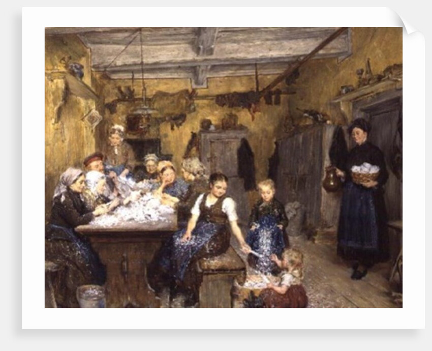 Quills and Down, 1884 by Otto Piltz