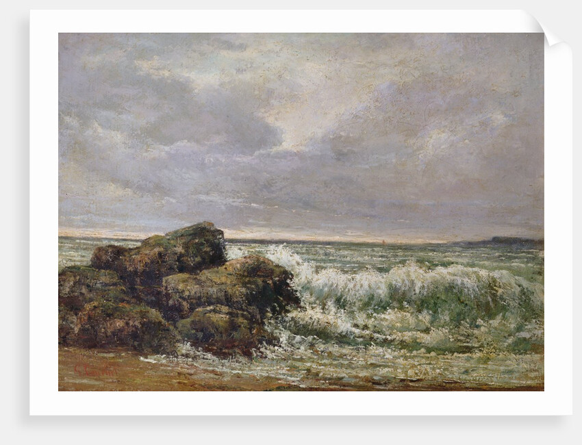 The Wave, 1869 by Gustave Courbet