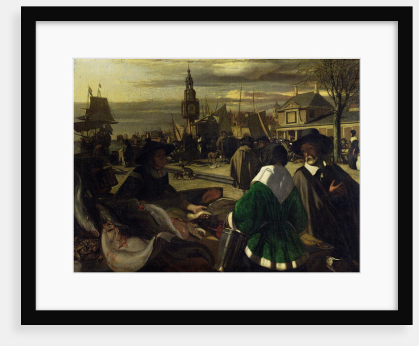 Market in the Hague, c.1660 by Emanuel de Witte