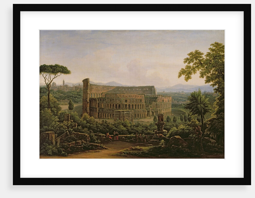 View of the Colosseum from the Palatine Hill, Rome, 1816 by Fedor Mikhailovich Matveev
